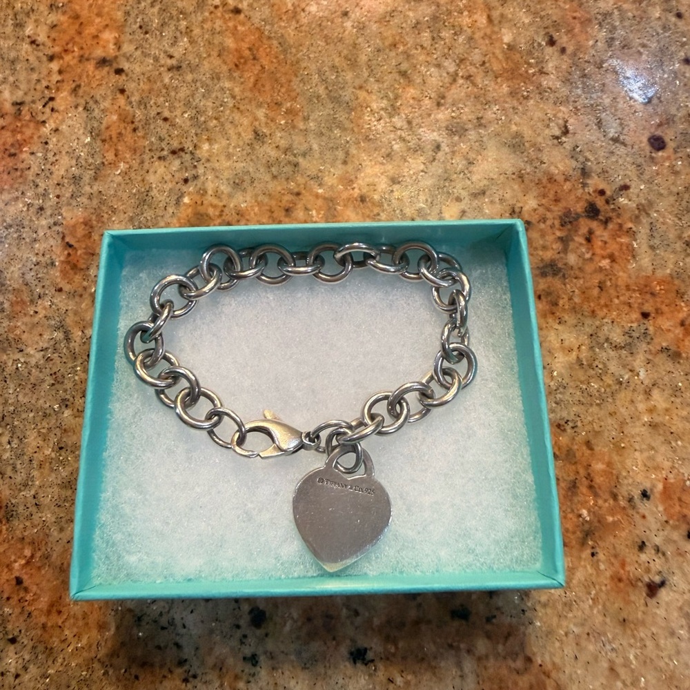 Tiffany & Co. Silver Heart Bracelet